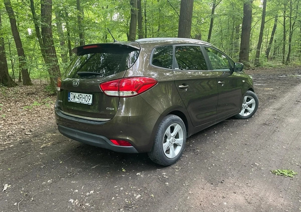 Kia Carens cena 39900 przebieg: 140000, rok produkcji 2014 z Wrocław małe 232